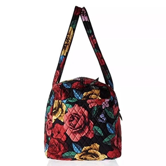 Vera Bradley Large Duffel Travel Bag - Havana Rose - Picture 4 of 8